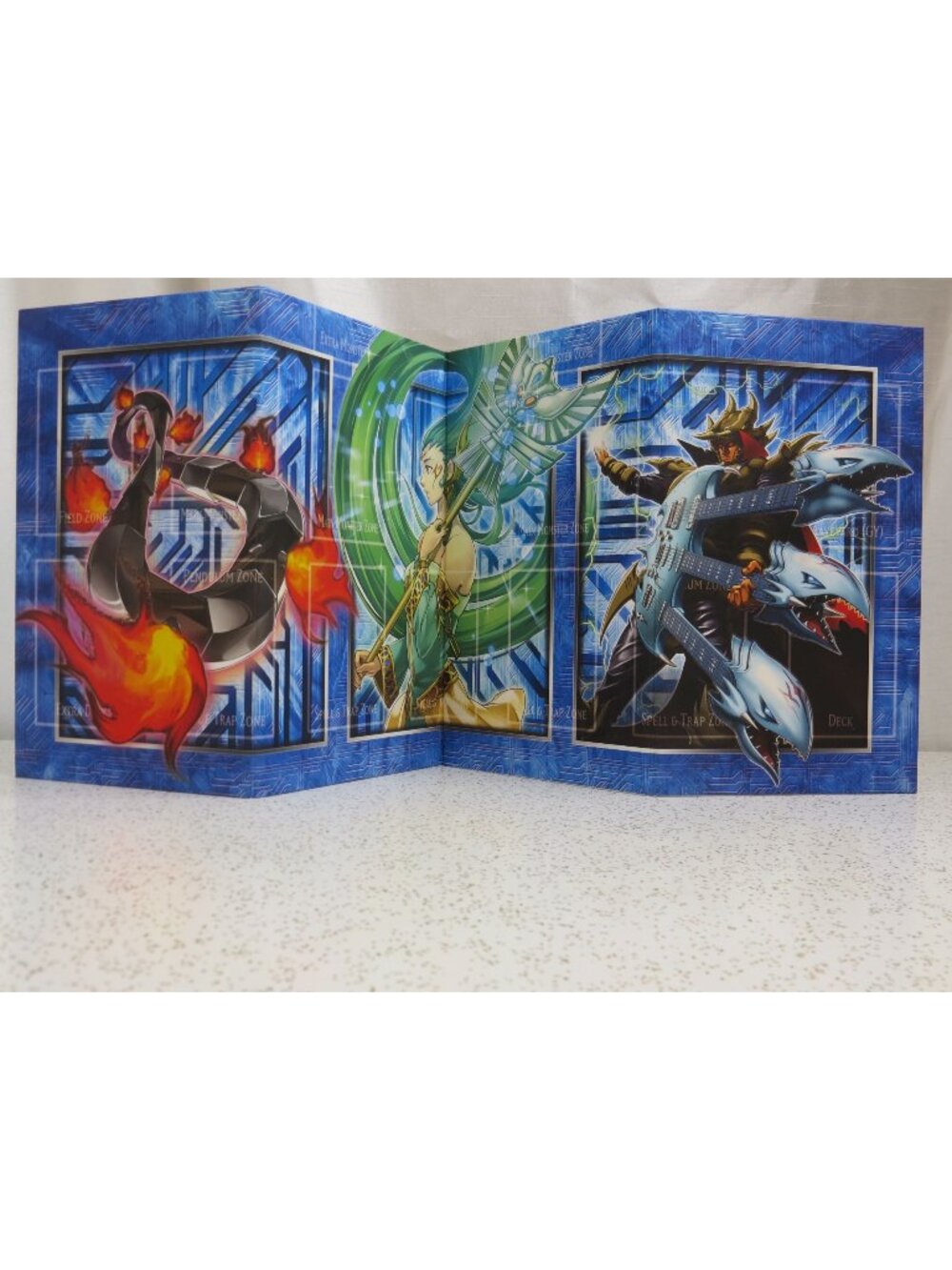Yu-Gi-Oh Legendary Collection Kaiba Folding Hard Game Board Playmat Mat Konami